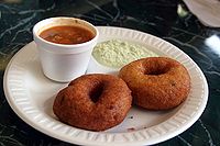 सांबर वडा