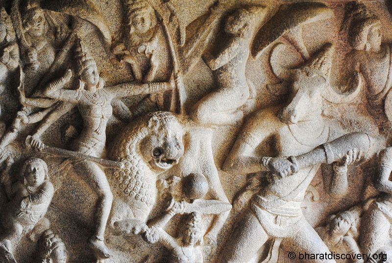 File:Mahisha-Mardini-Mantapa-Mahabalipuram-2.jpg