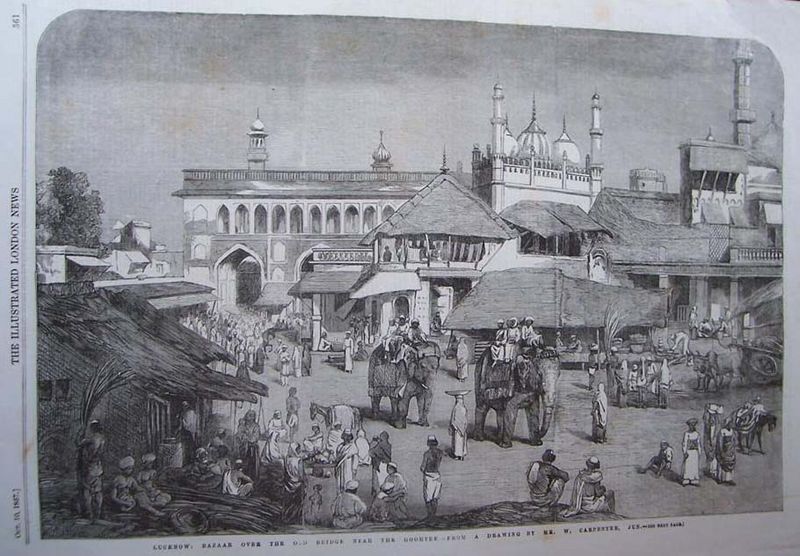 चित्र:Lucknow-Bazaar-Near-The-Gomti.jpg