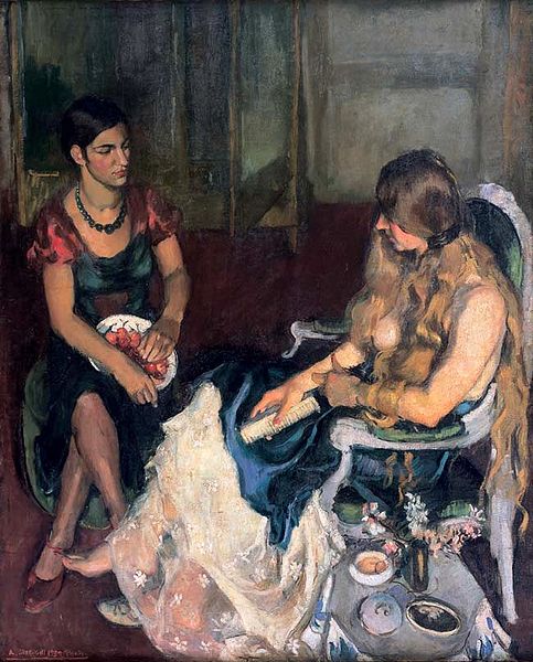 File:Young Girls, 1932, by Amrita Sher-Gil.jpg