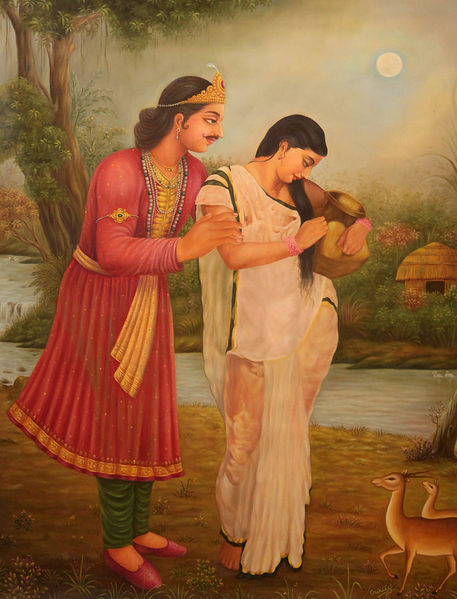 File:Dushyant-and-Shakuntala.jpg
