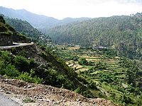 चकराता का एक दृश्य