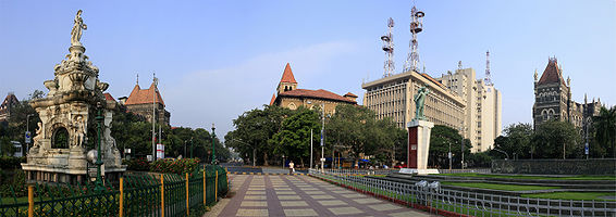 फ़्लोरा फ़ाउंटेन का विहंगम दृश्य