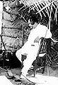 Ardeshir Irani recording Alam Ara, 1931.jpg