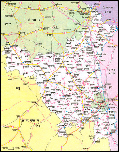 चित्र:Haryana-map.jpg