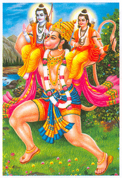File:Hanuman-Ram-Laxman.jpg