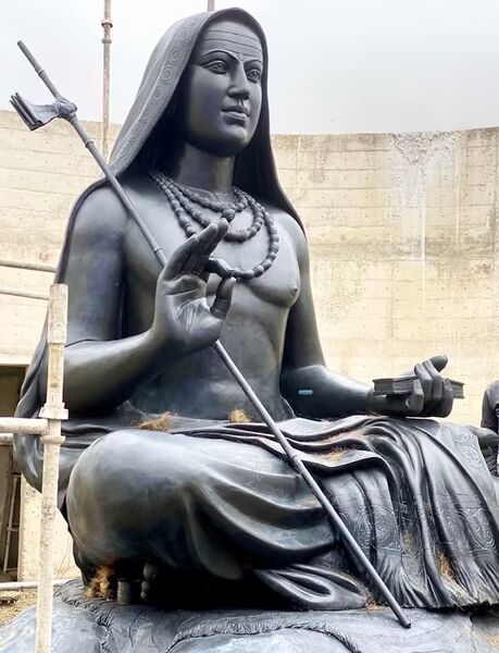 File:Adi-Shankaracharya-by-Arun-Yogiraj.jpg