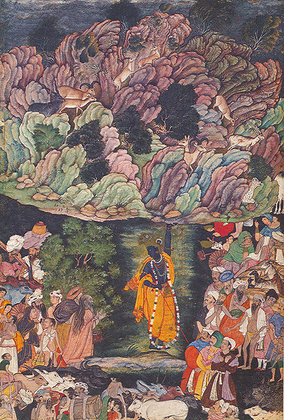 File:Krishna-Govardhandhara-Painting.jpg