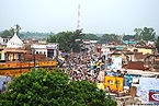 गुरु पूर्णिमा पर श्रृध्दालुओं की भीड़, गोवर्धन, मथुरा Crowd Of Devotees On Guru Purnima, Govardhan, Mathura
