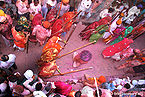 लट्ठामार होली, बरसाना Lathmar Holi, Barsana